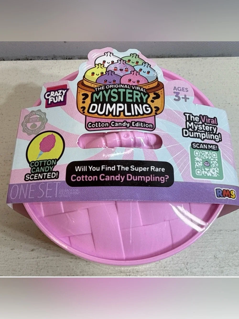 RMS Mystery Dumpling Cotton Candy Edition - Pink Scented Collectible